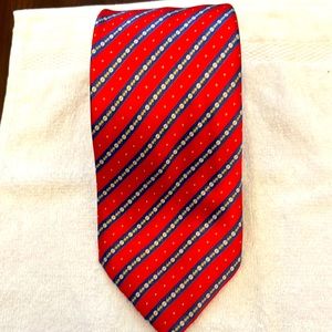 Beautiful red and blue Stefano Ricci Tie
